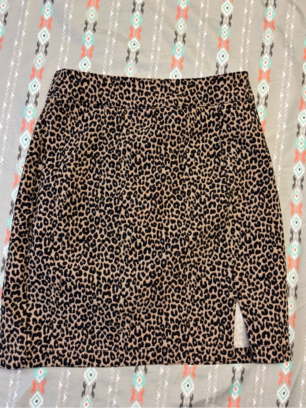 ⚛️Garage Leopard Print Skirt